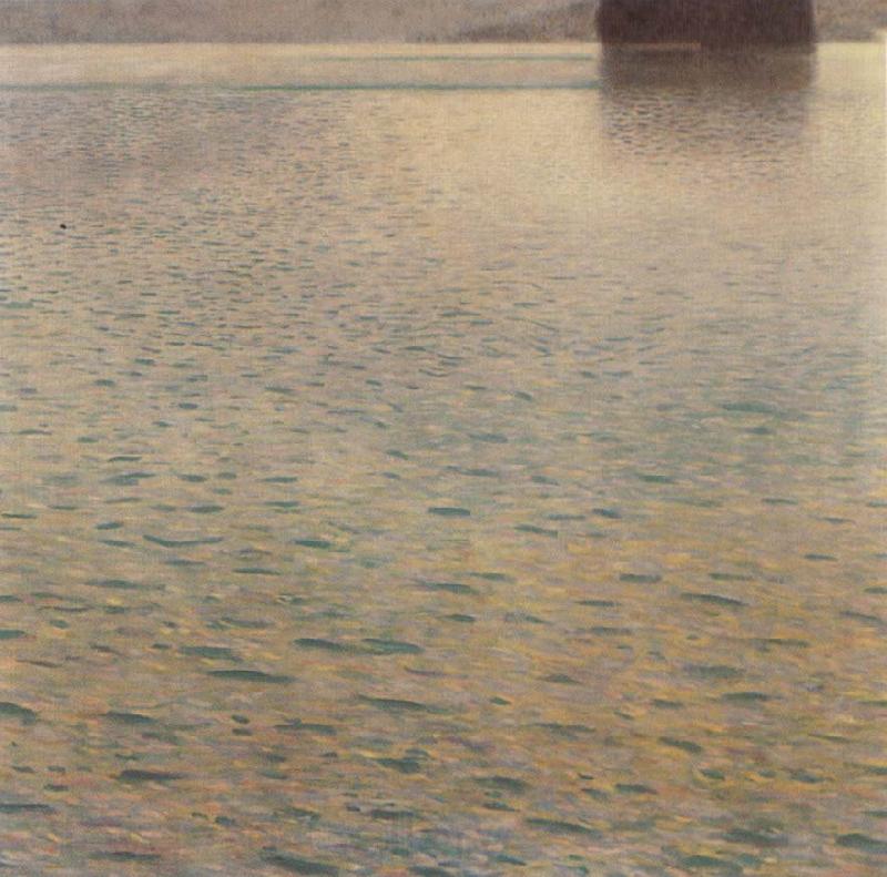 Gustav Klimt Island in the Attersee